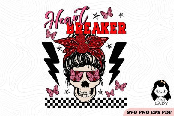 Heart Breaker SVG PNG Sublimation