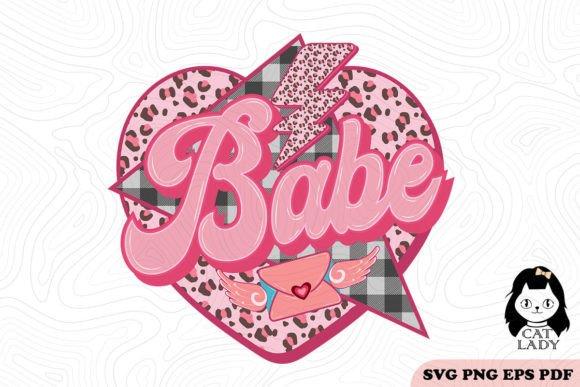 Valentine Babe SVG PNG Sublimation